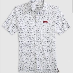Ole Miss Midnight Navy Johnnie-O Ballpark Polo - XL - NWT & Sealed